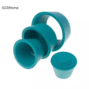 GCDHome Nút Chặn Cao Su Buchners Nút Chặn Cao Su Buchner Nón Buchner Phễu Bình Nón Cổ Cao Su Chặn Lọc Lọc Nón HOT