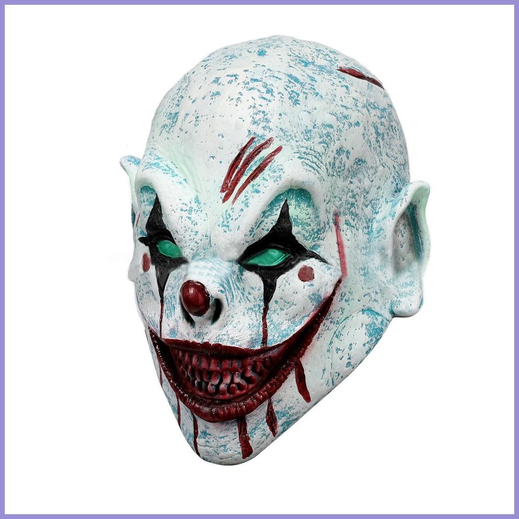 Dress Up Masque đẫm máu Halloween Cosplay Đạo cụ cao su Halloween Masque cho bữa tiệc Biểu diễn sân khấu Prank mueadsyvn