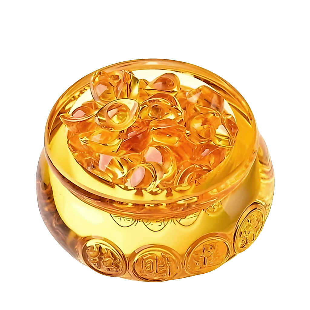 Bát Tụ Bảo Pha Lê Chiêu Tài – Hút Lộc Phong Thủy