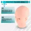 Làm Đẹp Nối Mi Thực Hành Đầu Tập Trang Điểm Thẩm Mỹ Silicon Mềm Đầu Mannequin Manikin Có Lỗ Gắn