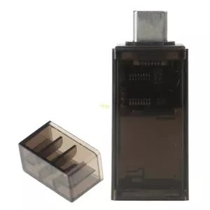 Btsg USB C Bộ chuyển đổi thẻ nhớ Trình điều khiển truyền dữ liệu nhanh Cần đầu đọc thẻ nhớ Tương thích cho nhiều thiết bị