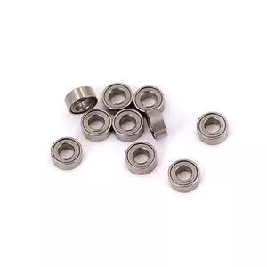 ECK 10 chiếc Vòng bi thép Mini Vòng bi lăn MR63ZZ 3 * 6 * 2.5mm HOT