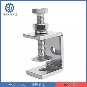 Kẹp hổ Mini, Kẹp C có thể điều chỉnh, Kẹp kim loại nhỏ có ốc vít cho tòa nhà chế biến gỗ DIY