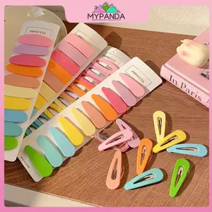 MYPANDA 10 Chiếc Mờ Đơn Giản Kẹp Tóc Cho Bé Gái Hình Chữ Nhật Hình Bầu Dục Thả Vuông Kẹp Tóc Cho Trẻ Em Chụp Kẹp Tóc Kẹp Tóc Cli Cla.