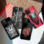 BK-1 Nhật Bản Oni Hannya Samurai Demon Mask Ốp Lưng Điện Thoại Iphone 15 14 12 11 13 Pro Max Mini X 8 Xr Xs 7 Puls glass Cover