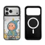 Ốp điện thoại cứng gương hoạt hình dễ thương từ tính cho IPhone 15 14 13 12 11 16 Plus 17 Pro Max 17 Vỏ chống sốc không khí