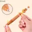 TUYỆT VỜI 2 Bút Bi Capybara, Bộ Dụng Cụ Làm DIY 0,5mm Thiết Kế Dễ Thương, Nhựa Sáng Tạo Có Thể Xoay Được Đính Hạt Bút Bi Động Vật Phần Thưởng Trường Học