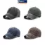 MAKY Mũ Bóng Chày Giặt Denim Nam Nữ Mũ Vintage Hip Hop Mũ Màu Trơn Xương Ngoài Trời Thể Thao Thông Thường VN