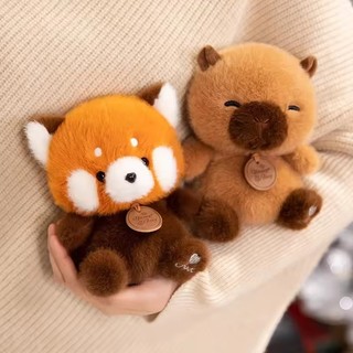 Thế Giới Động Vật Sang Trọng Đồ Chơi Voi Gấu Trúc Thỏ Trắng Rừng Động Vật Thoải Mái Playmate Búp Bê Bình Tĩnh Quà Tặng Giáng Sinh