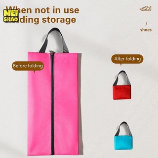 Túi Bảo Quản Giày MeiShao Vải Nylon Chống Thấm Nước Và Chống Bụi Có Dây Kéo Chắc Chắn Thích Hợp Cho Nam Nữ Du Lịch Tại Nhà Túi Bảo Quản