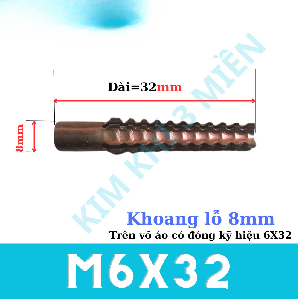 【COD】Tắc kê nở bằng sắt chống bung rơi, chịu lực cao, bám chắc cho tường gạch, gỗ, bê tông, xi măng