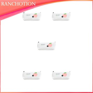 2 / 3 / 5 Trái Cây In Dây Kéo Túi Đựng Bút Học Sinh Hộp Đựng Văn Phòng Phẩm Vật Dụng Văn Phòng