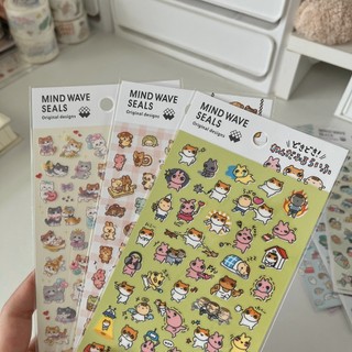 Sticker nhân vật mini Mind Wave Seals