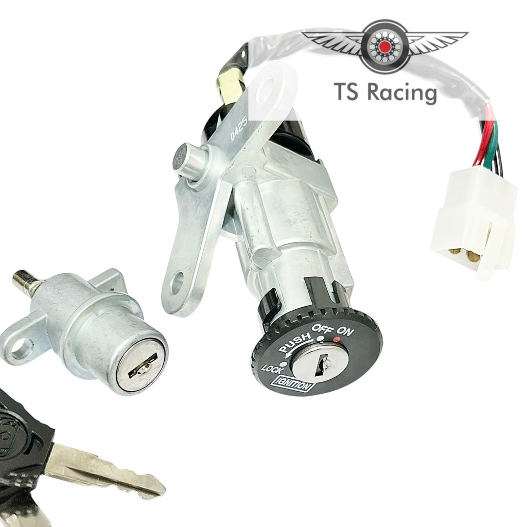 Bộ ổ khoá trước sau 4 dây jupiter v - jupiter r - jupiter mx vương niệm (gắn xe trung quốc)