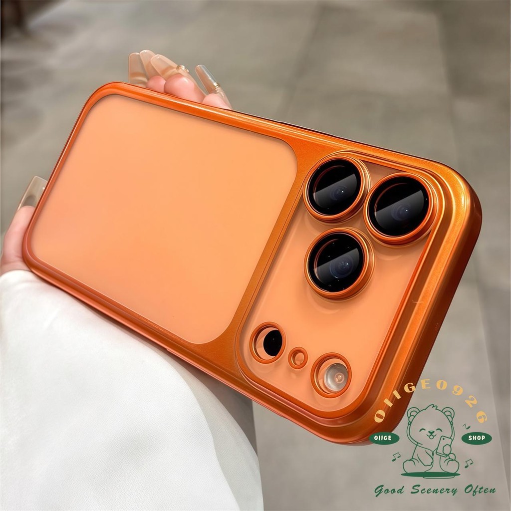 【 Ốp lưng iPhone17 】 Vỏ điện thoại siêu mỏng mờ iPhone 17 Pro Max cho vỏ iPhone PC Vỏ cứng chống sốc