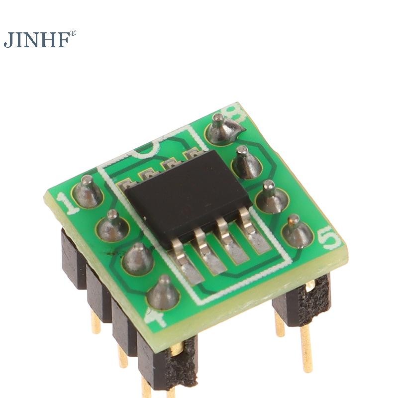 JINHF OPA1612AIDR OPA1612A Bộ khuếch đại hoạt động âm thanh Chip SOP8 sang DIP8 OPA2604 U Dual Amp HOT