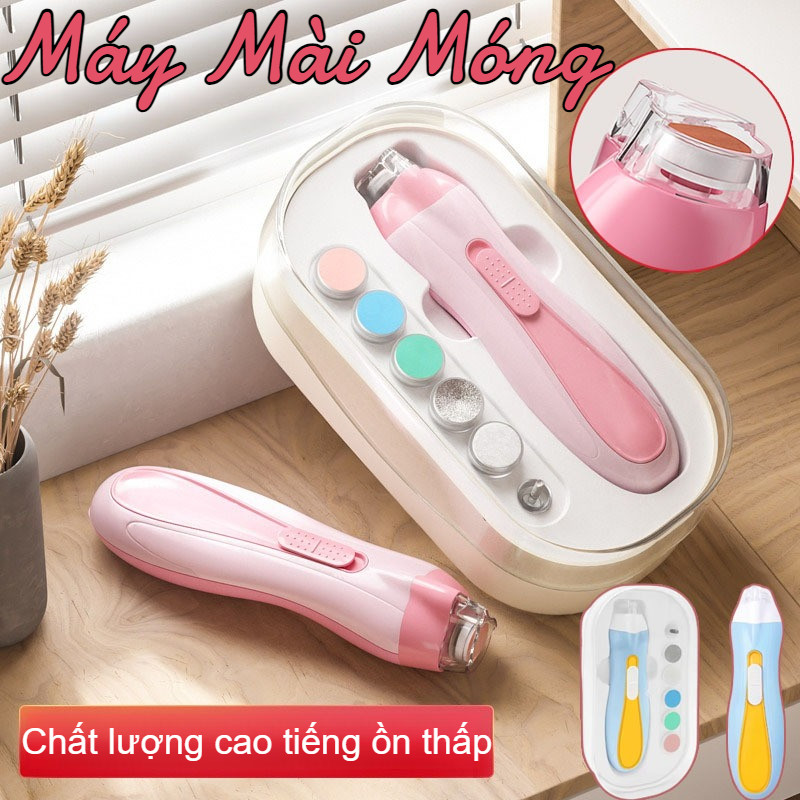 Máy Mài Móng,đồ Dũa Mài Móng Tay Cho Trẻ Sơ Sinh Không Cảm,Chống Rung Giảm Ồn,Kèm Theo Dây Sạc