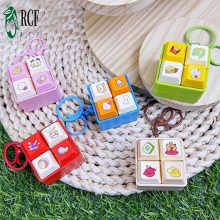 Móc khóa bàn phím hoạt hình DIY Keycap Fidget - Nút bóp giảm căng thẳng cho những người yêu thích âm nhạc