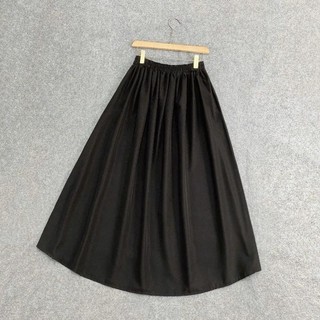 Chân Váy Midi Dài Bigsize Nữ Dáng Xòe Form Rộng Nữ Tính Vải Lụa Mềm Thời Trang Mặc Mát