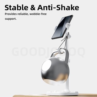 Giá đỡ điện thoại di động GOOJODOQ xoay 360° có thể gập lại chống sốc dễ dàng lắp đặt đa năng