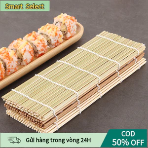 【COD】Dụng cụ cuộn cơm kimbap bằng tre cao cấp, thiết kế thông minh giúp cuộn chặt và đều, đảm bảo vệ sinh tuyệt đối