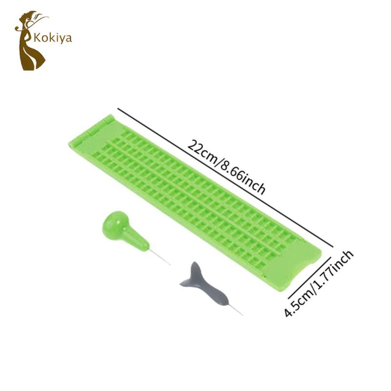 Bảng chữ nổi Braille Bảng ngón tay Viết nhẹ để suy nhược thị giác