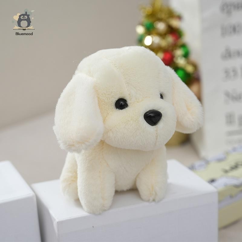 [Bluemood] Hoạt Hình Dễ Thương Ngồi Chó Con Sang Trọng Mặt Dây Chuyền Búp Bê Nhồi Bông Đáng Yêu Móc Khóa Sang Trọng Túi Cho Chó Quyến Rũ Kid Quà Tặng Mới