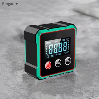 TREO 360° Công cụ tìm góc kỹ thuật số từ tính với thước đo Laser điện tử Type-C Sạc LCD Công cụ đo lường điện tử N