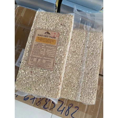 Gạo Lứt Đài Thơm Dẻo Hữu Cơ - 1kg - Gạo lứt trắng đài thơm