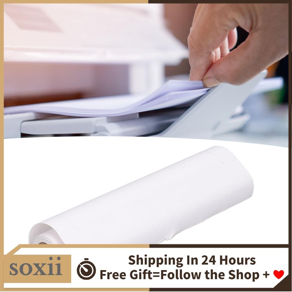 Soxii A4 Máy in nhiệt giấy 210 x 30 mm cho cuộn đa mục đích di động với bản in rõ ràng nhà văn phòng lý tưởng nhà văn phòng