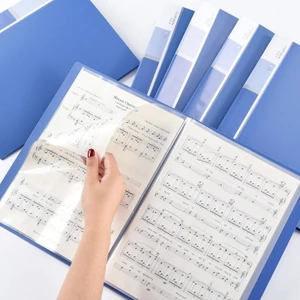 A4 Dày Sách Thông Tin Chất Kết Dính Trong Suốt Chèn Túi Tập Tin Sách Đa Lớp Lepu Đồ Dùng Văn Phòng PNGR