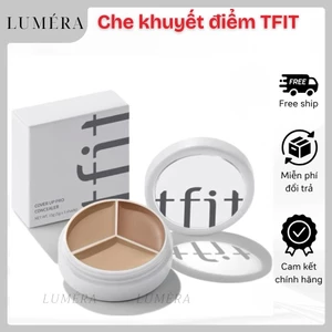 Kem che khuyết điểm TFIT Cover Up Pro Concealer hũ tròn 3 màu tiện lợi độ che phủ cao, kiềm dầu, lâu trôi 15g