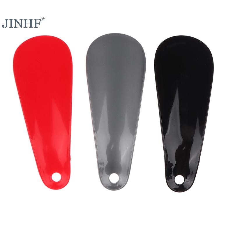 JINHF Di Động Mini Chuyên Nghiệp Giày Sừng Bền 11CM Nhựa Hình Muỗng Lười Người Giúp Giày Linh Hoạt Nâng Giày HOT