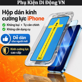 Kính cường lực HD chống nhìn trộm, chống ánh sáng xanh kèm miếng dán chống bụi cho iPhone 17 16 15 14 13 12 11 Pro Max