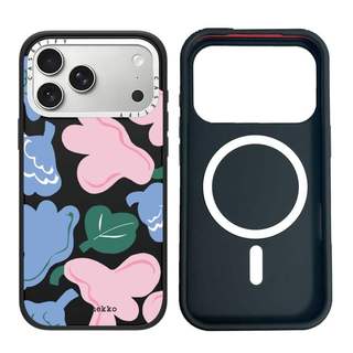 CASECASE X Hồng Xanh Xanh Hoa Ốp Lưng Máy Ảnh Trắng Vòng Phiên Bản Mờ Đen Cứng Hút Từ Tính Tác Động Dành Cho Apple IPhone 13 14 15 16 17 Pro Max Air Plus Có Hộp