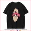 BH2 Kasane Teto hoạt hình 220g cotton dày áo thun mùa hè Anime tay ngắn Top HB2