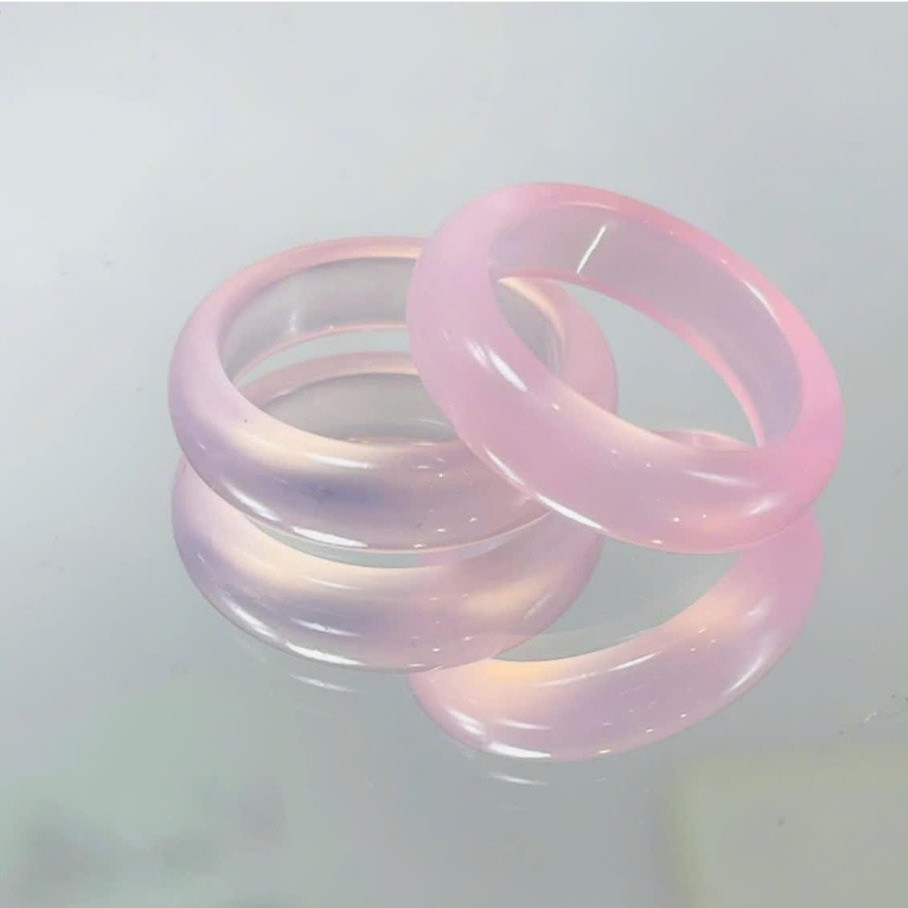 [𝐐𝐮à 𝐓ặ𝐧𝐠] Nhẫn Mã Não Hồng tự nhiên, trang sức thời trang cao cấp 𝐬𝐡𝐚𝐧𝐠𝐡𝐚𝐢 𝐬𝐭𝐨𝐫𝐞