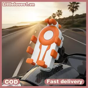 Littleloves1 Giá đỡ điện thoại xe đạp đa năng Shoproof An toàn Giá đỡ 47 đến 70 Inch có tay cầm chống trượt cho xe đạp đường bộ và leo núi Lắp đặt dễ dàng VN
