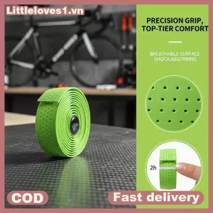 Littleloves1 1 Cặp Chống Xe Đạp Tay Lái Băng Chống Trượt Cho Xe Đạp Đường Bộ Tăng Cường Handfort Đi Xe Đạp Thiết Bị VN