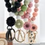 Móc khóa hình hoa crochet nhiều màu - Phụ kiện trang trí túi xách / chìa khóa
