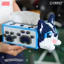 2026 Husky Kéo Ra Phong Cách Khối Xây Dựng Hộp Giấy Đồ Chơi Handmade Giáo Dục Lắp Ráp Trang Trí Phòng Khách Trên