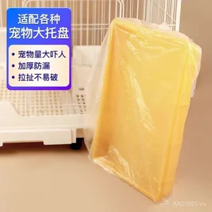 Khay Thú Cưng Vệ Sinh Túi Mèo Chó Vệ Sinh Túi Nhựa Túi Rác Thỏ Lồng Dùng Một Lần Phim Thay Đổi Thảm Chuột Lang WOFR
