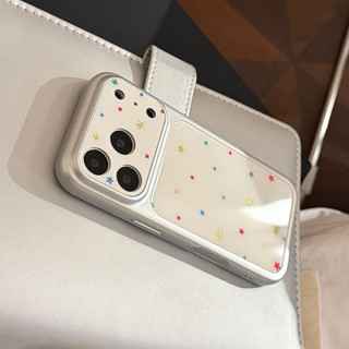 [Sheren] Ốp Điện Thoại Ngôi Sao Toàn Màn Hình Gilt Thích Hợp Cho i17 16 15 14 13 12 11 pro max Vỏ Bảo Vệ Chống Sốc
