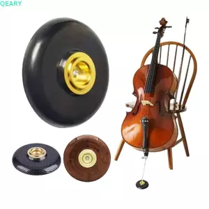 QEARY Cello Chống Trơn Trượt Đứng, Pin Stopper Chống Trầy Xước Cello Thảm Chống Trơn Trượt, Dễ Sử Dụng Tấm Bảo Vệ Sàn Pin Pad Đầu Tròn Cello Slip Mat Viola Stand