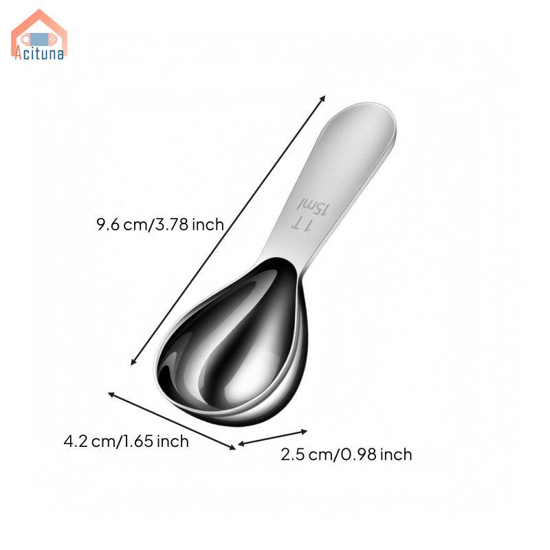 Thìa Inox Tay Cầm Ngắn Thìa Cà Phê Hoàn Thiện Mịn Rách Thìa Làm Bánh Ngọt, Chuẩn Bị Trà