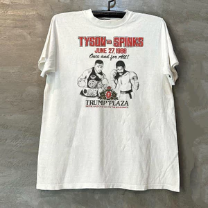 Áo thun ngắn tay in hình quyền anh cổ điển Mỹ 200GSM100% Cotton họa tiết cao cấp