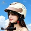 QMP 2026 Phong Cách Mới Xe Máy Mũ Bảo Hiểm Xe Điện Nữ Mùa Hè Sunroof Thoáng Khí Siêu Nhẹ Không Áp Lực Tóc 3c