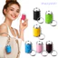 Móc khóa lọ đựng tiền xu WANYEDI, Móc khóa lưu trữ tiền xu Mini cầm tay loại báo chí, 2 trong 1 có giá đỡ tiền xu đóng cửa Snap cho gian hàng thu phí