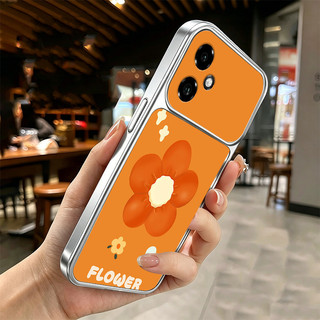 Ốp Lưng Danh Dự 200 400 600 LITE 400 500 SMART 200 PRO 5G Vỏ Điện Thoại Vỏ Mềm Chống Sốc Thiết Kế Mới Thẩm Mỹ Hoạt Hình Dễ Thương Hoa Cam Cho Nam DSCSHD3