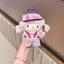 PS1 Sanrio Hello Kitty Plushie Xoăn Hair Chef Series Sang Trọng Túi Búp Bê Charm SP1